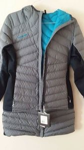 Mammut hooded puffy jacket/skirt combo